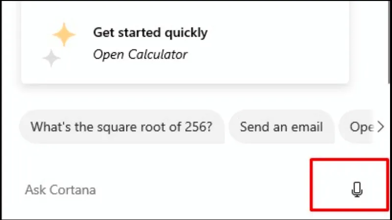 Dùng khẩu lệnh tiếng Anh để Cortana xử lý yêu cầu