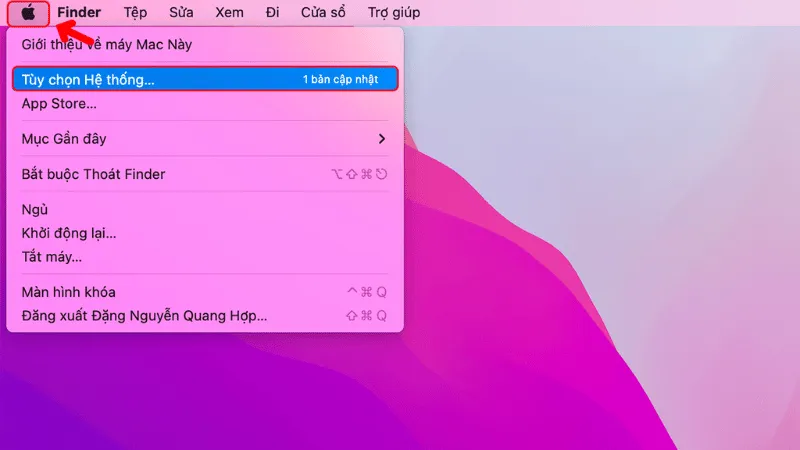 Truy cập cài đặt để đảm bảo Siri đã được kích hoạt