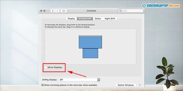 Lựa chọn chế độ