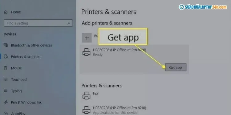 Cài driver cho máy in
