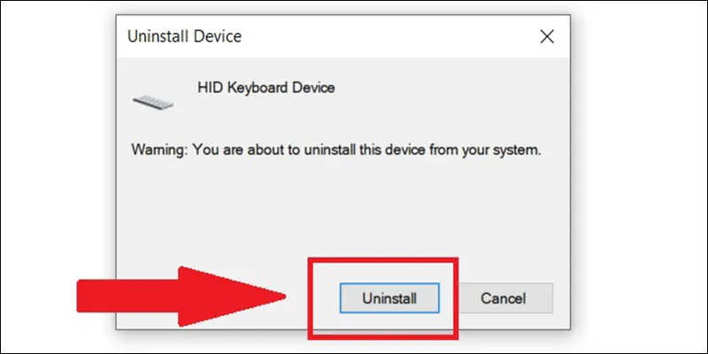 Bước 4: Bạn nhấn chọn Uninstall để xác nhận
