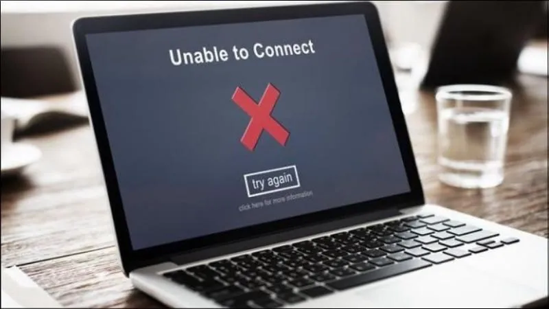 Không tìm được mạng WiFi cũng là dấu hiệu thường thấy khi card WiFi bị lỗi