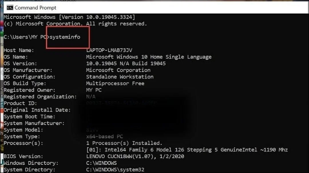Kiểm tra cấu hình Dell bằng CMD cách kiểm tra cấu hình laptop Dell bằng Command Prompt