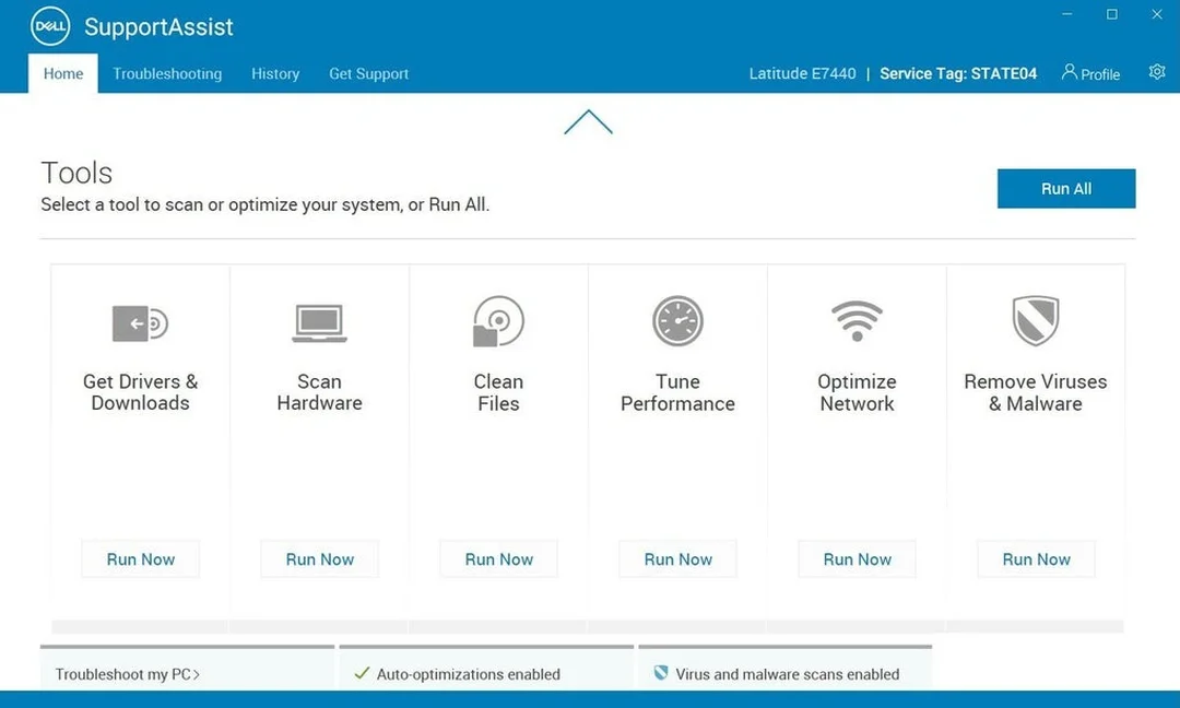 Kiểm tra Dell bằng SupportAssist cách kiểm tra cấu hình laptop Dell bằng Dell SupportAssist