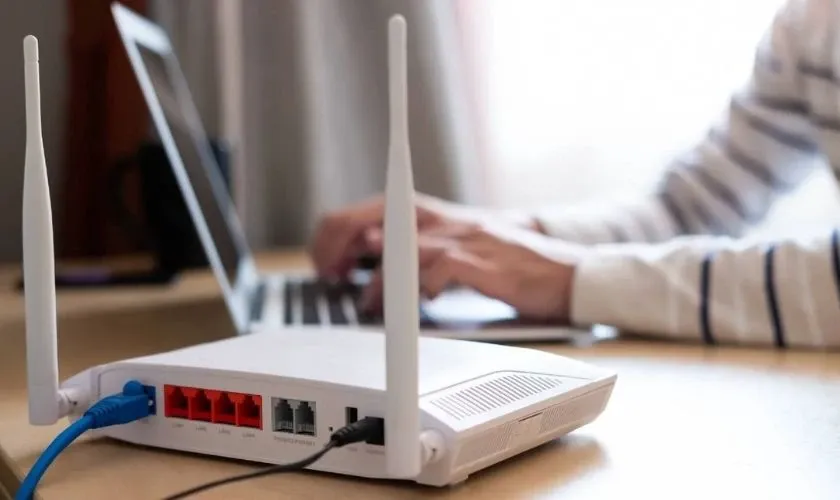 Kiểm tra đèn báo trên router
