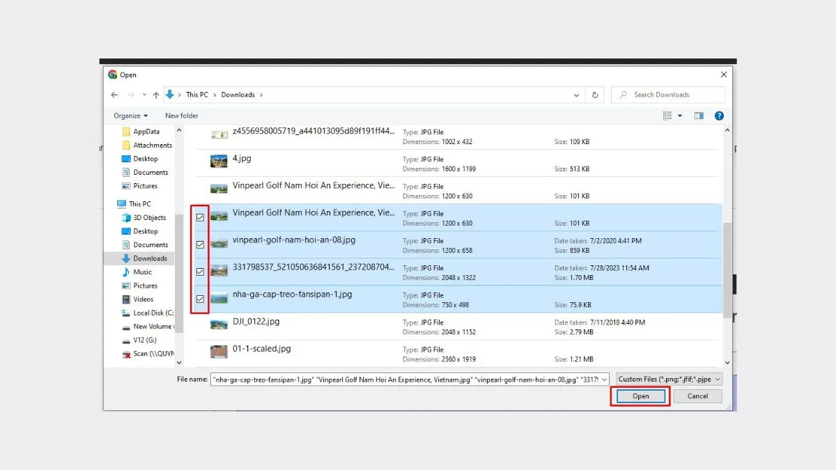 Cách Resize ảnh hàng loạt bằng iloveimg bước 2