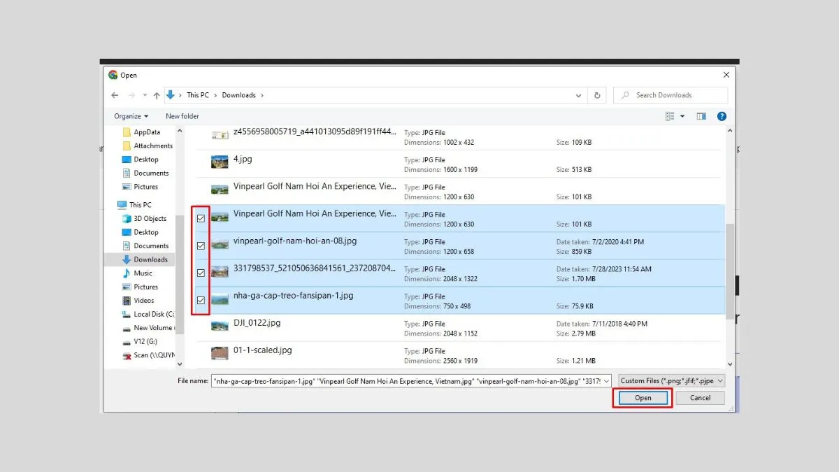 Cách Resize ảnh hàng loạt bằng web Images Resizer bước 2