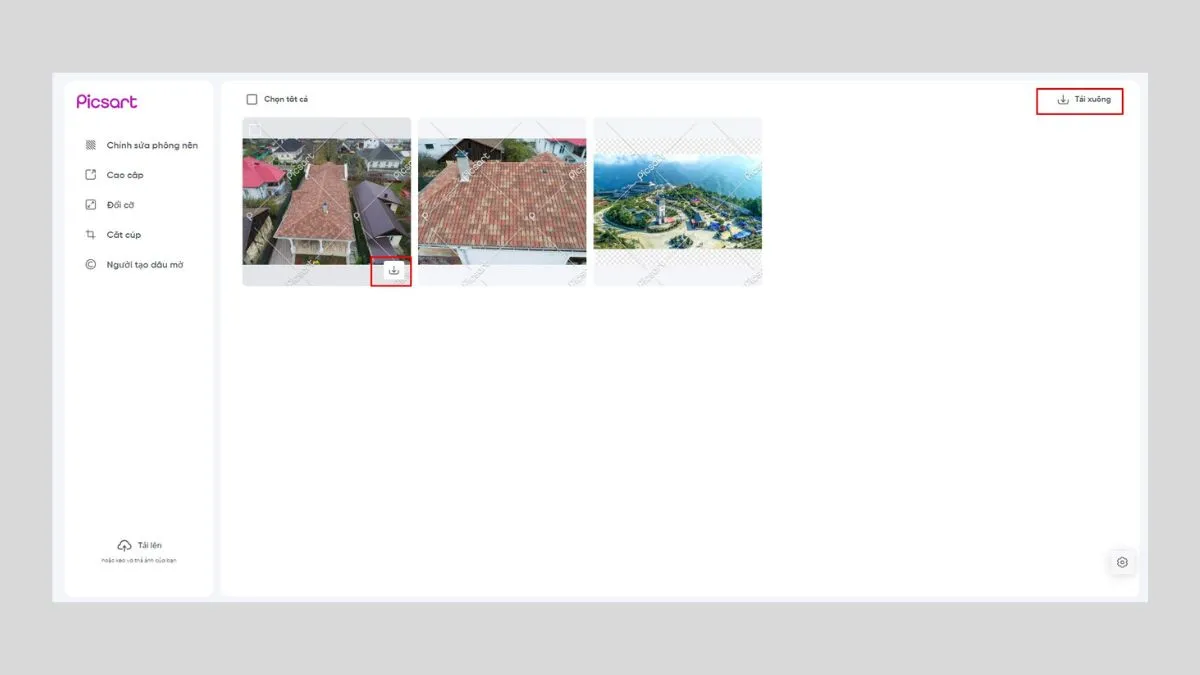 Cách Resize ảnh hàng loạt bằng web Picsart bước 5