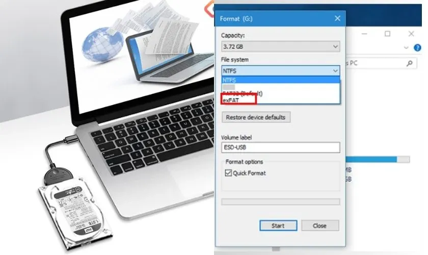 Cách chia sẻ dữ liệu giữa 2 máy tính Windows và MacBook bằng ổ đĩa USB