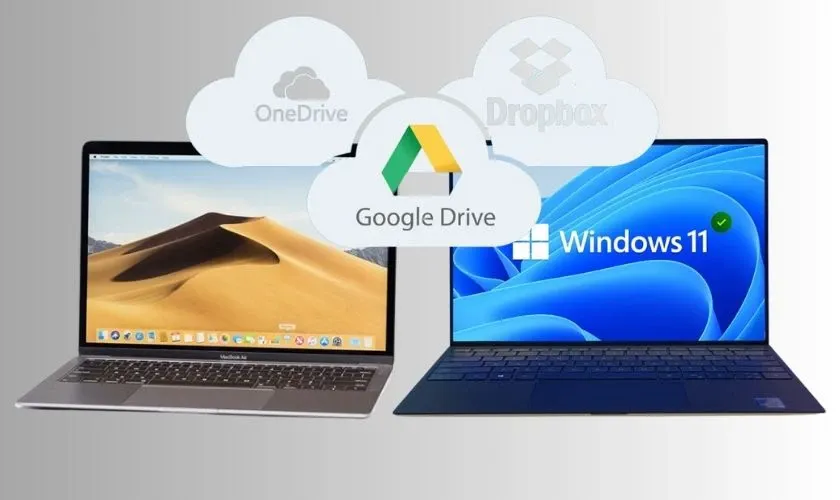 Cách chia sẻ dữ liệu giữa 2 máy tính Windows và MacBook qua lưu trữ đám mây