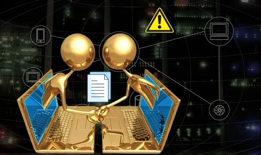 Lưu ý trong cách chia sẻ dữ liệu giữa 2 máy tính