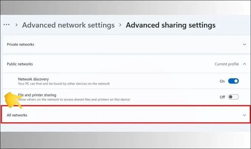 Kích hoạt tính năng chia sẻ mạng trên cả hai PC