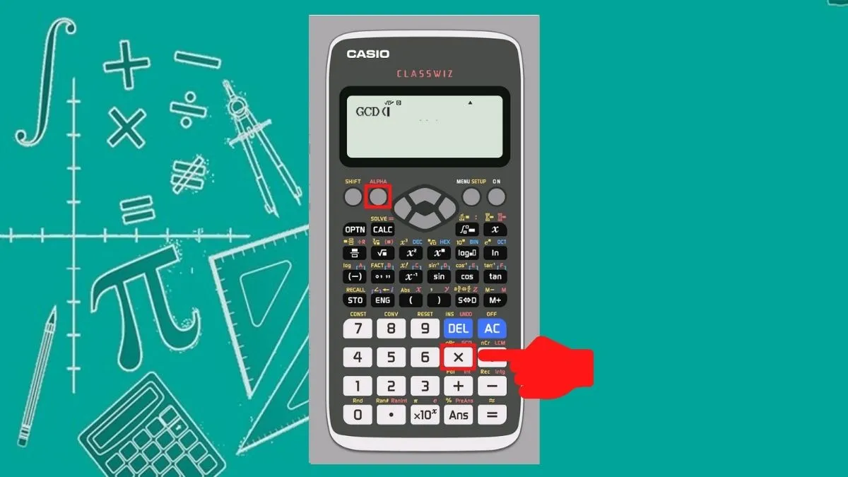 Tìm ước chung lớn nhất - Bước 1