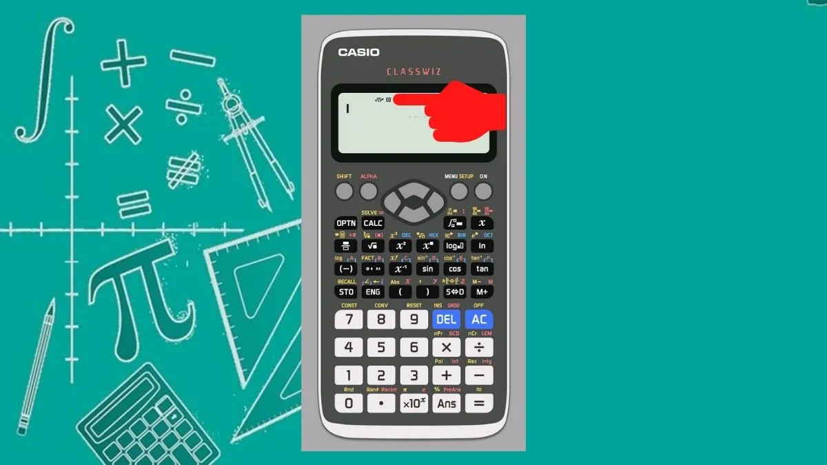 Tính hàm số lượng giác sin, cos, tan - Bước 1