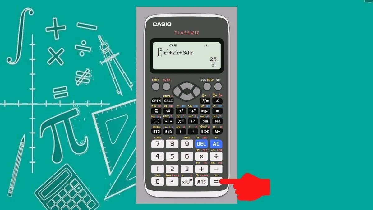 Tính tích phân - Bước 2