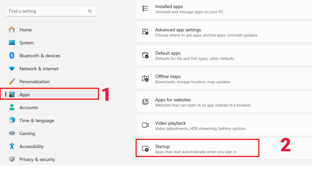 Quản lý chương trình khởi động cùng Windows