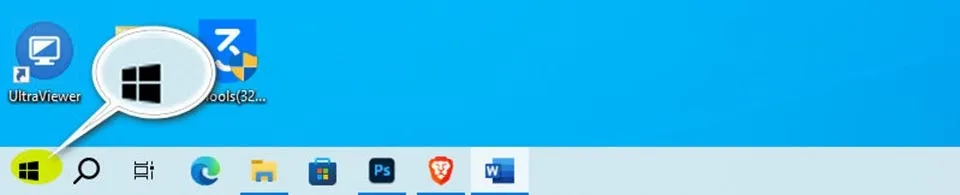 Hướng dẫn truy cập Start Menu trên Laptop Dell