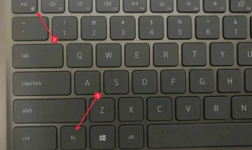 Phím Fn Lock trên bàn phím rời
