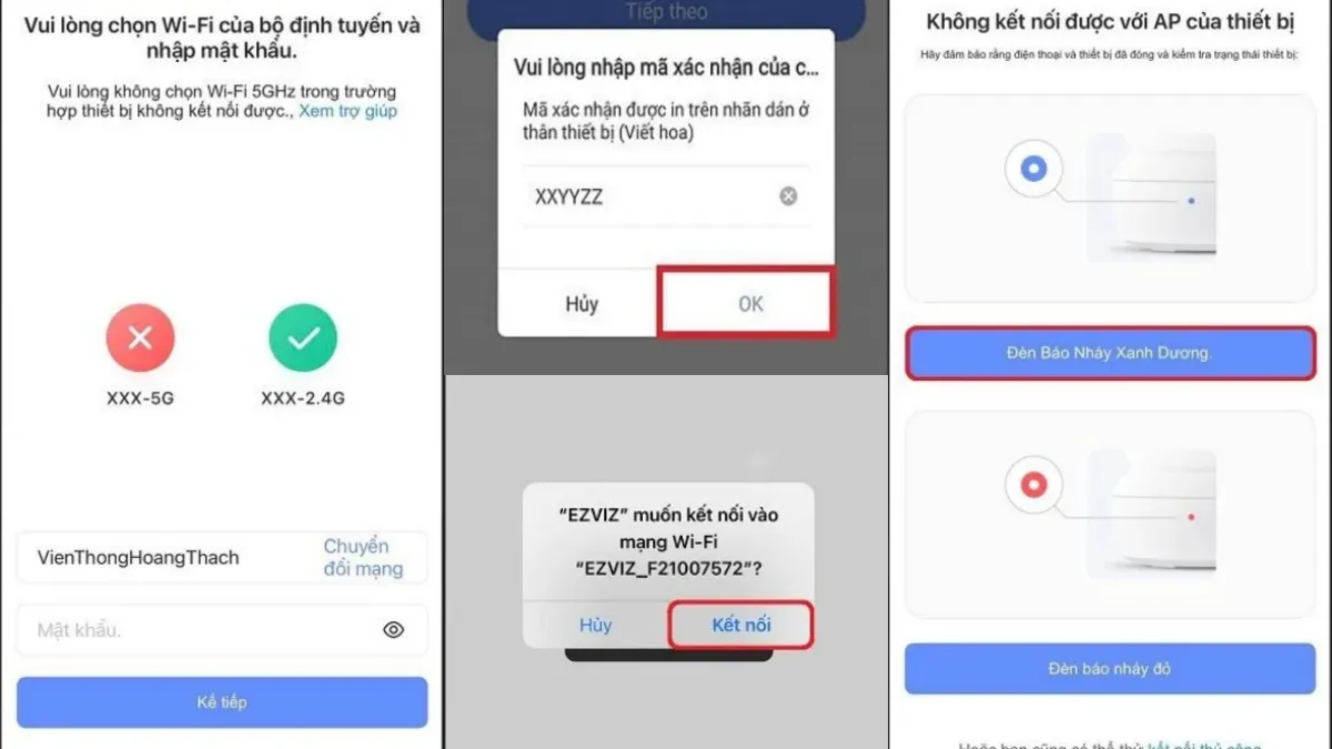 Chuyển đổi wifi cho camera nhanh chóng