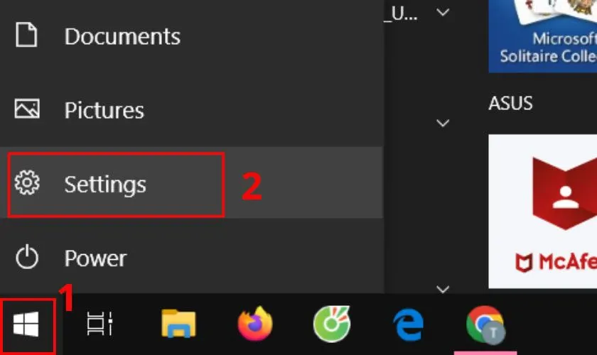 Gỡ Internet Explorer qua Settings
