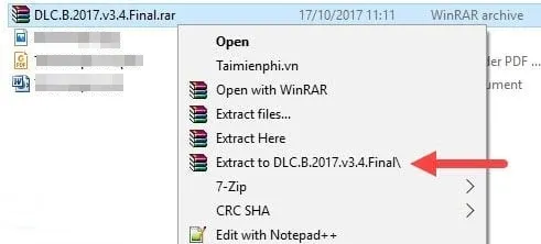 Cách giải nén phần mềm dlc boot để tạo usb cài win đa năng
