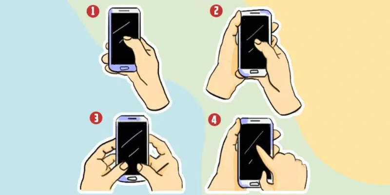 Cách cầm điện thoại đúng để thu WiFi tốt