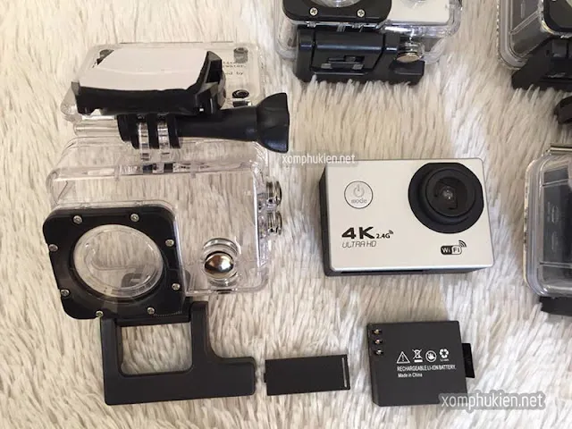 Phụ kiện đi kèm đa dạng của camera hành trình A19 4K