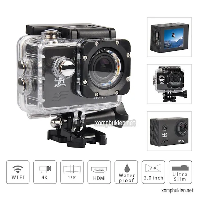Camera hành trình A19 quay video 4K Ultra HD tích hợp Wifi