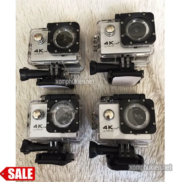 Trọn bộ sản phẩm camera hành trình 4K tích hợp Wifi