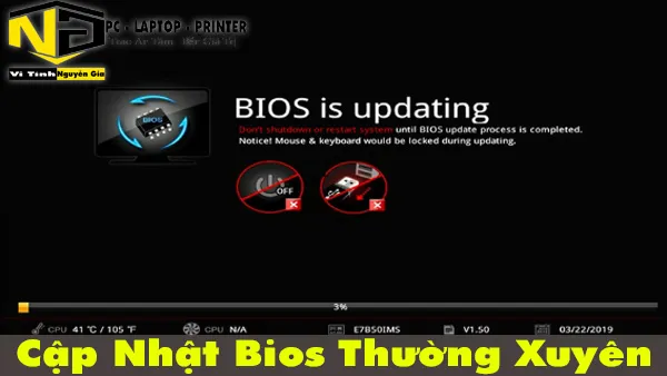 Cập nhật Update BIOS mới nhất