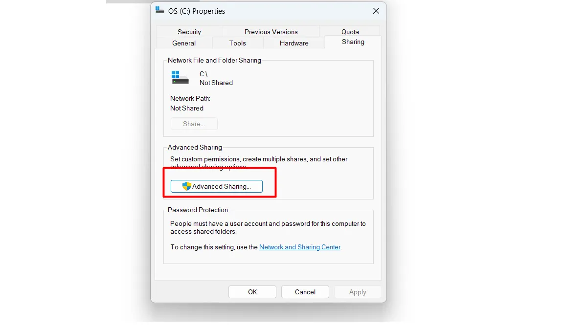 chia sẻ file qua mạng lan win 10