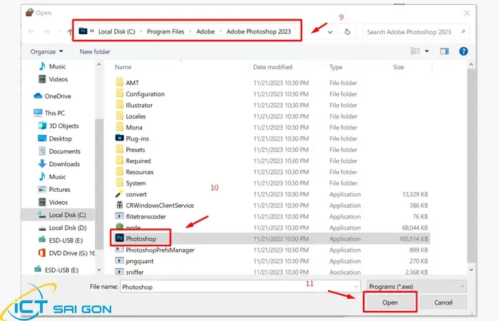 Chọn ứng dụng cụ thể để chặn phần mềm kết nối internet bằng firewall win 10