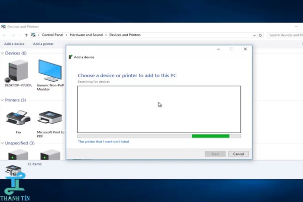 chua-cai-dat-printer-tren-may-tinh lỗi Windows cannot connect to the printer do chưa cài đặt trên máy tính
