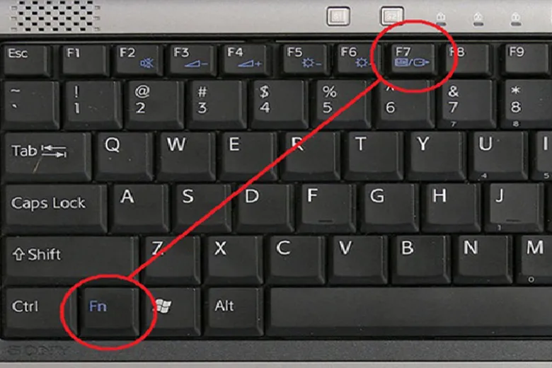 Vị trí phím Fn và các phím chức năng trên bàn phím laptop
