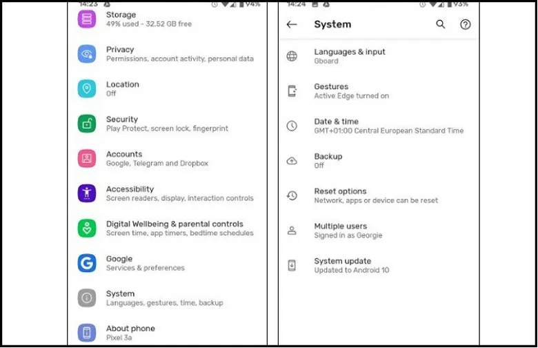 Cách chạy lại chương trình điện thoại Samsung cũng thực hiện qua những bước cực đơn giản bạn nên làm theo như sau