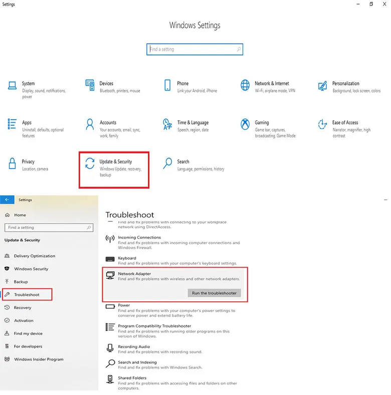 Cách khắc phục màn hình laptop bị vàng bằng Microsoft