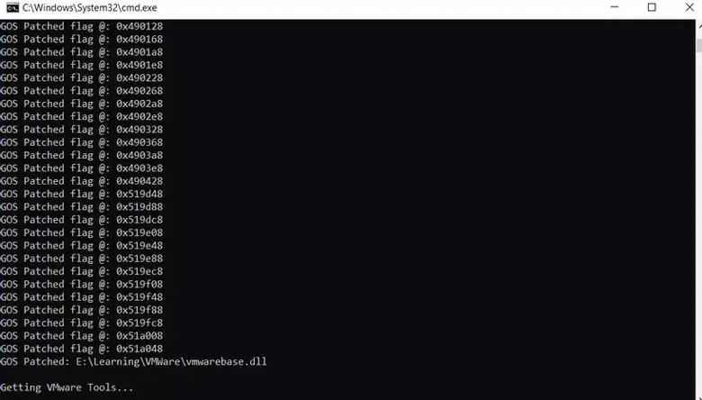 Sử dụng công cụ Unlocker để kích hoạt tùy chọn macOS trên VMware