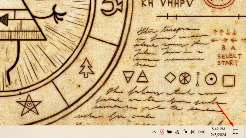 Bật WiFi từ Quick Settings Windows 11