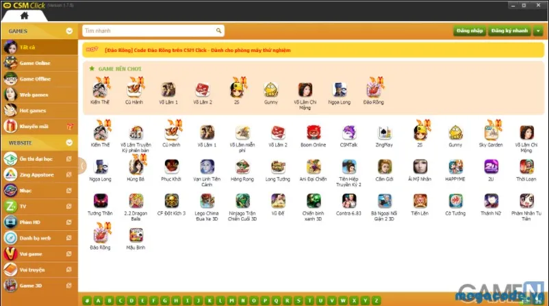 Hệ thống quản lý Cyber Station Manager