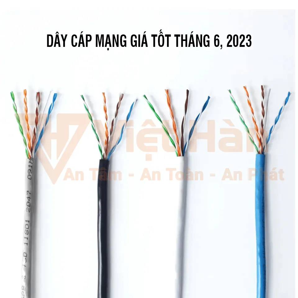 Các dòng dây cáp mạng phổ biến trên thị trường