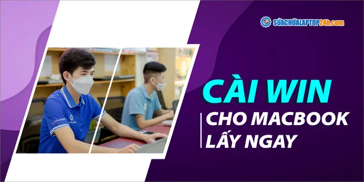 Dịch vụ cài Win cho Macbook lấy ngay tại Thành Tín Computer