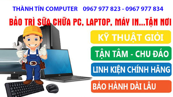Thành Tín sửa laptop Quận 2 nhanh chóng