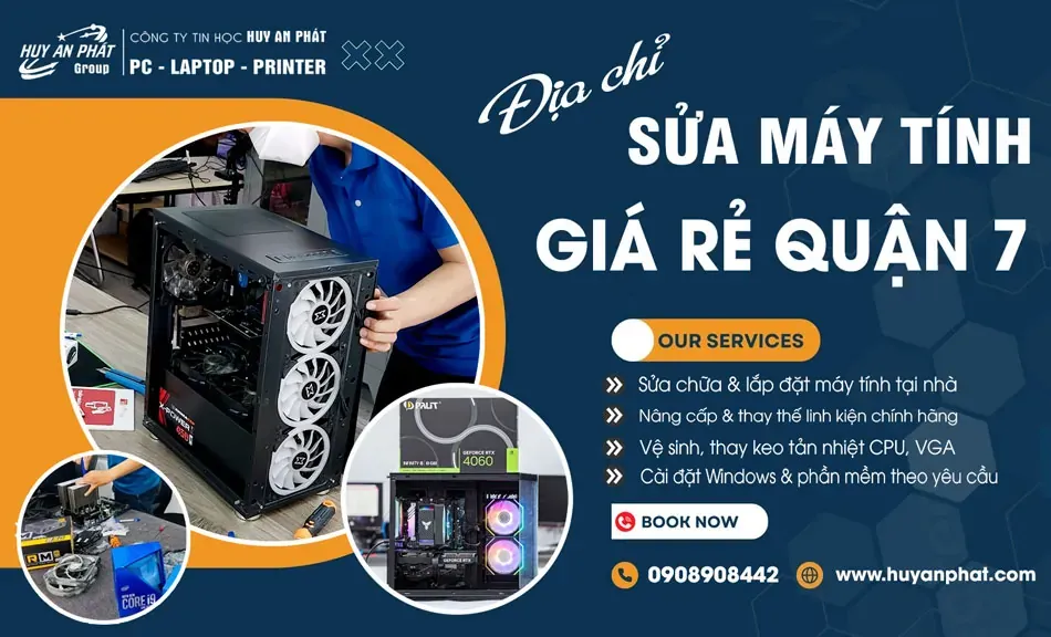 Dá»‹ch vá»¥ Sá»­a mÃ¡y tÃ­nh Quáº­n 7 giÃ¡ ráº»