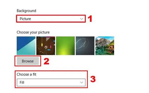 Điều chỉnh kích thước hiển thị hình ảnh tối ưu trên máy tính