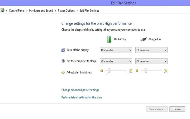 Nhấn chọn thời gian phù hợp và bấm Save Changes để hoàn tất các thao tác