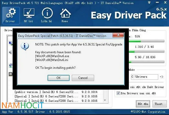 Đội ngũ kỹ thuật viên chuyên nghiệp hỗ trợ cài đặt driver máy tính