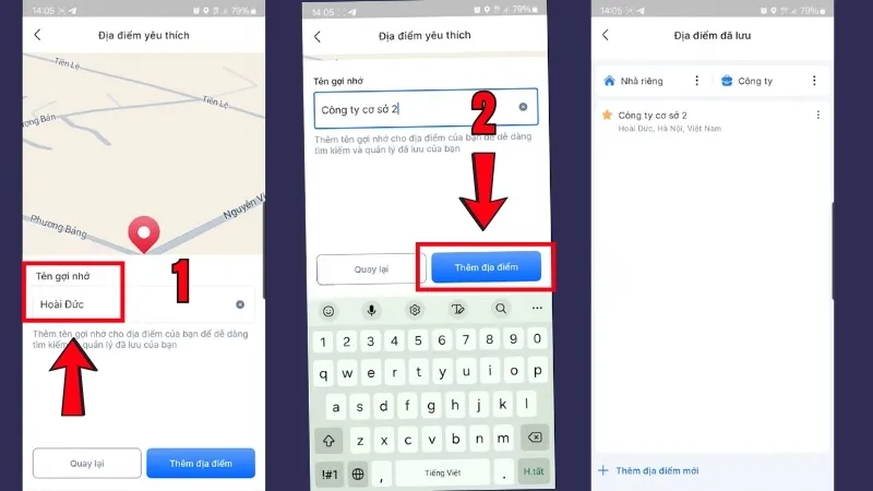 Chỉnh lại tên gợi nhớ cho dễ tìm kiếm