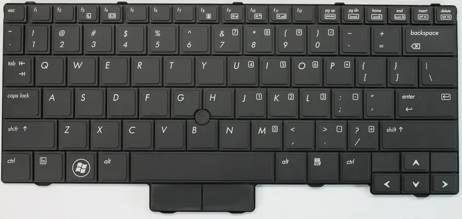 Bàn phím laptop HP EliteBook 2540P layout QWERTY chuẩn