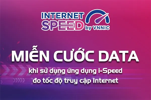 Miễn phí dữ liệu khi sử dụng ứng dụng i-Speed