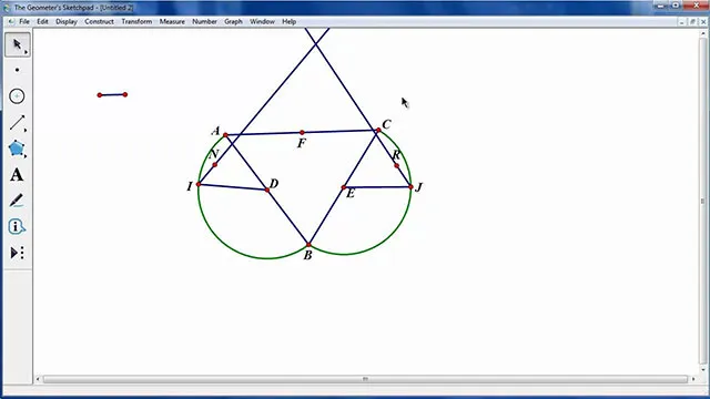 Geometer's Sketchpad hỗ trợ vẽ hình, đồ thị và giải toán chính xác trên máy tính